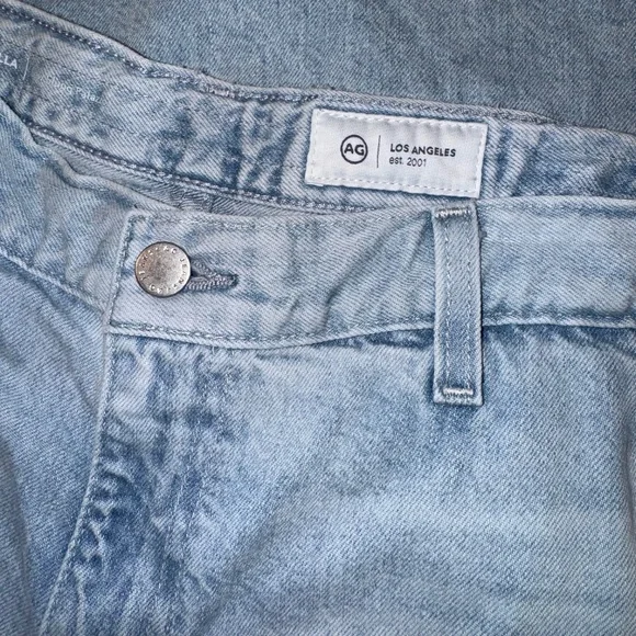 AG Stella Wide Leg Jeans  Trouser sz 32 Light Wash - Picture 5 of 10